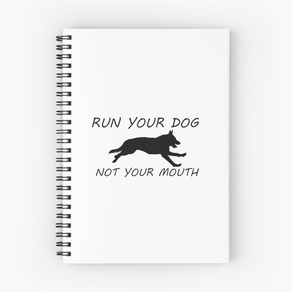 Item preview, Another version of "run your dog, not your mouth" designed and sold by ODINDISA.