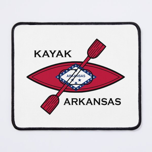 Item preview, Kayak Arkansas Flag designed and sold by Esskay Designs.