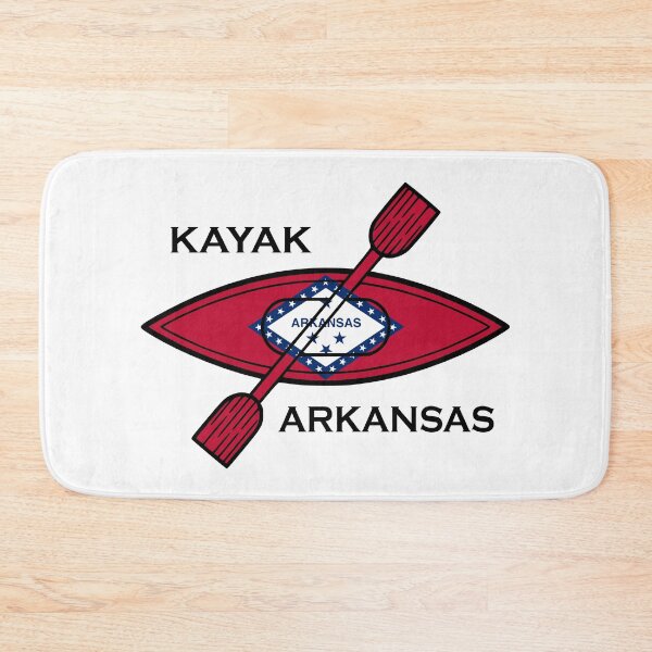 Item preview, Kayak Arkansas Flag designed and sold by Esskay Designs.