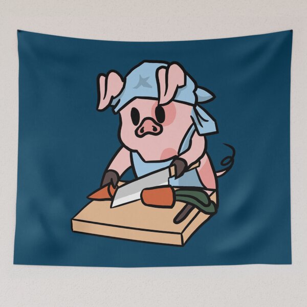 Item preview, Asian Chef Piggy   designed and sold by ClarenceSimon.
