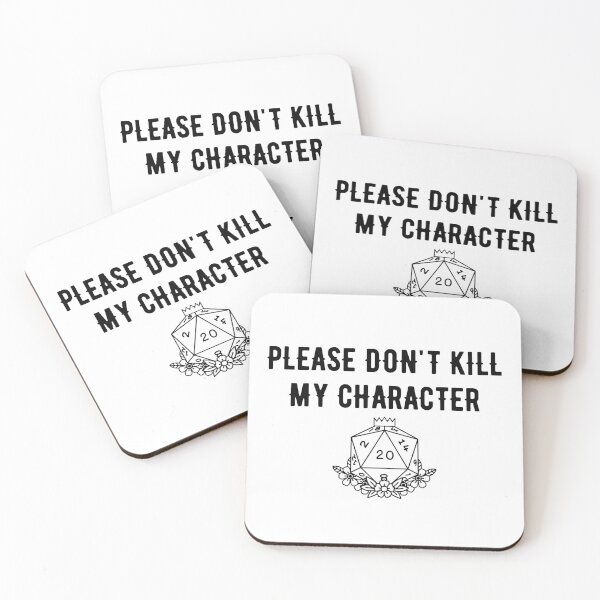 Item preview, Please Don't Kill My Character designed and sold by Eriksonshop.