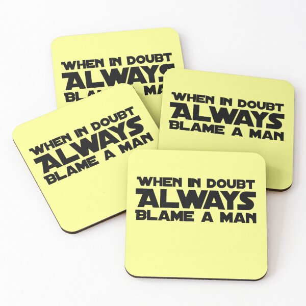 Item preview, Funny Marriage When In Doubt Always Blame A Man designed and sold by champagnemoment.