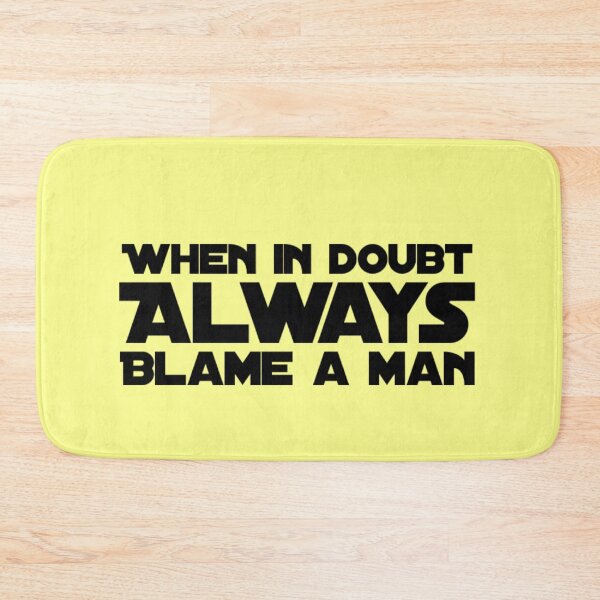 Item preview, Funny Marriage When In Doubt Always Blame A Man designed and sold by champagnemoment.