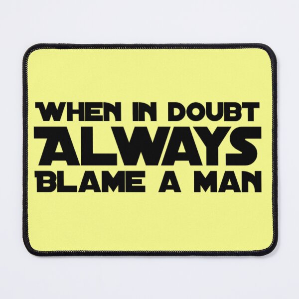 Item preview, Funny Marriage When In Doubt Always Blame A Man designed and sold by champagnemoment.