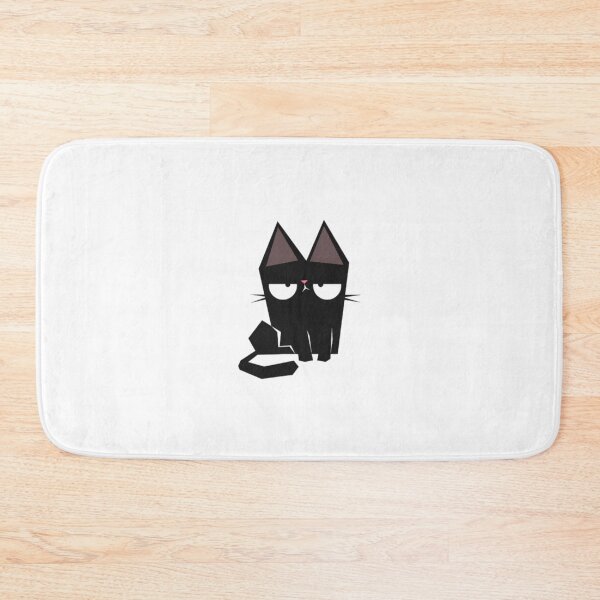 Item preview, Annoyed Black Cat   designed and sold by ClarenceSimon.