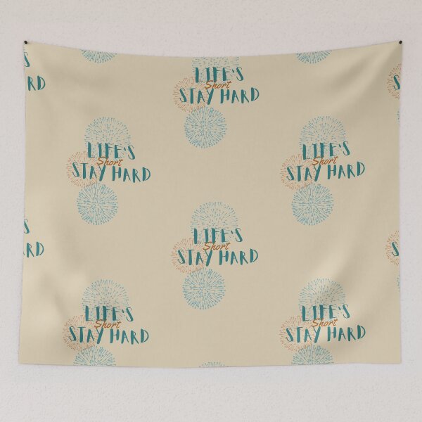 Item preview, Lifes Short Stay Hard designed and sold by Glorious-Goods.