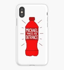 Michael Makes an Entrance iPhone Case