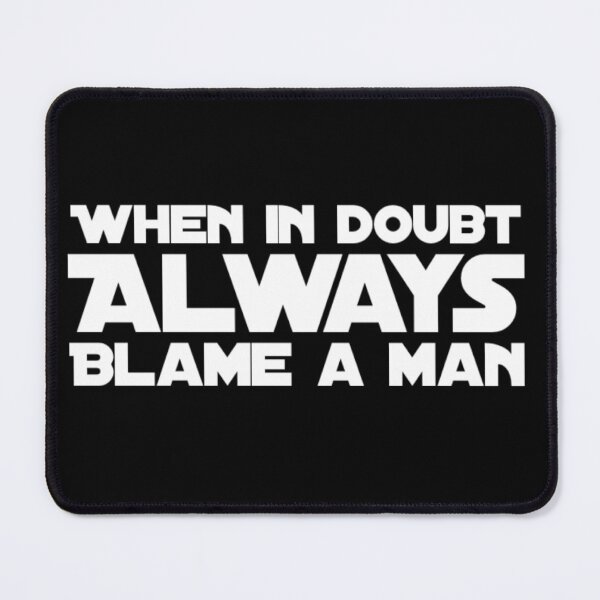 Item preview, Gaslighting When In Doubt Always Blame A Man designed and sold by champagnemoment.