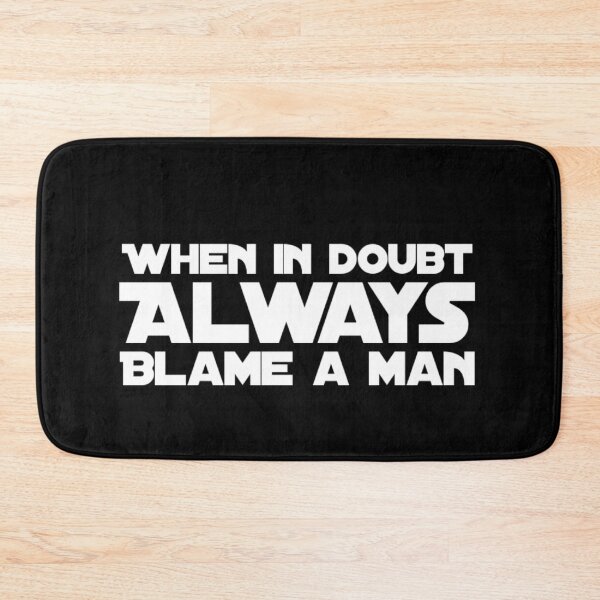 Item preview, Gaslighting When In Doubt Always Blame A Man designed and sold by champagnemoment.