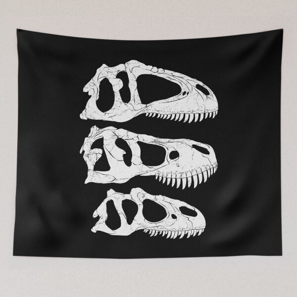 Item preview, Giganotosaurus Tyrannosaurus Rex Allosaurus Fossil designed and sold by NicGrayGraphic.