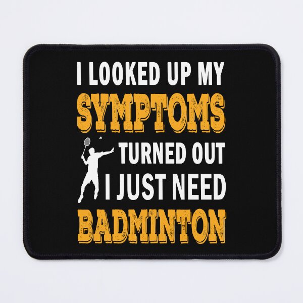 Item preview, Funny Badminton Lover Quote designed and sold by vineeth.