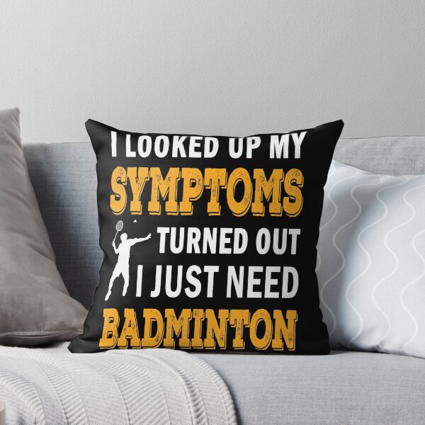 Item preview, Funny Badminton Lover Quote designed and sold by vineeth.