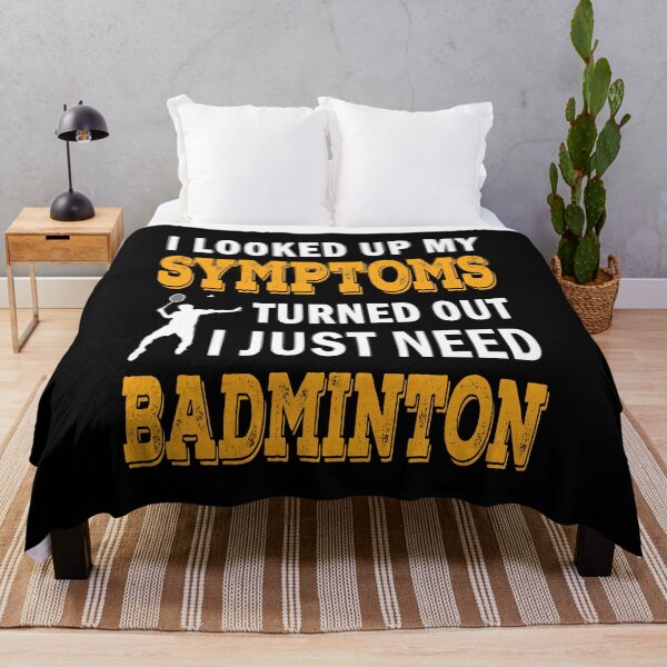 Item preview, Funny Badminton Lover Quote designed and sold by vineeth.