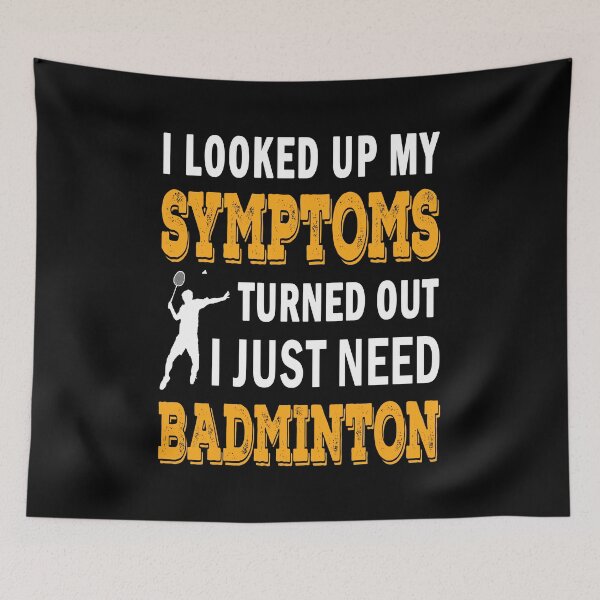 Item preview, Funny Badminton Lover Quote designed and sold by vineeth.