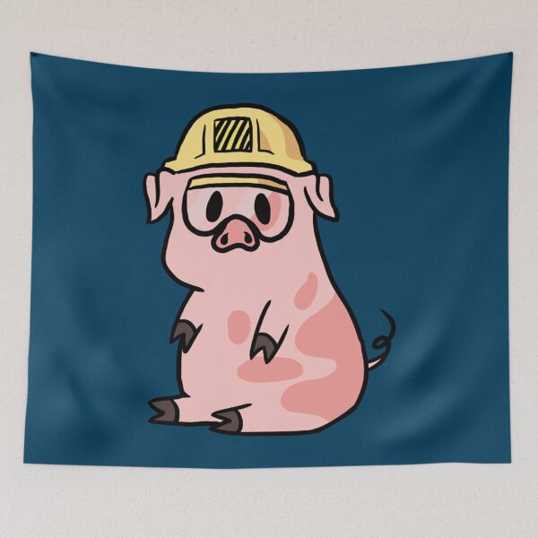 Item preview, Construction Piggy   designed and sold by ClarenceSimon.