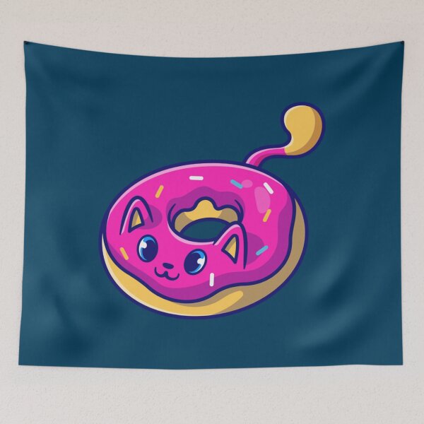Item preview, Cute Donut Cat   designed and sold by ClarenceSimon.