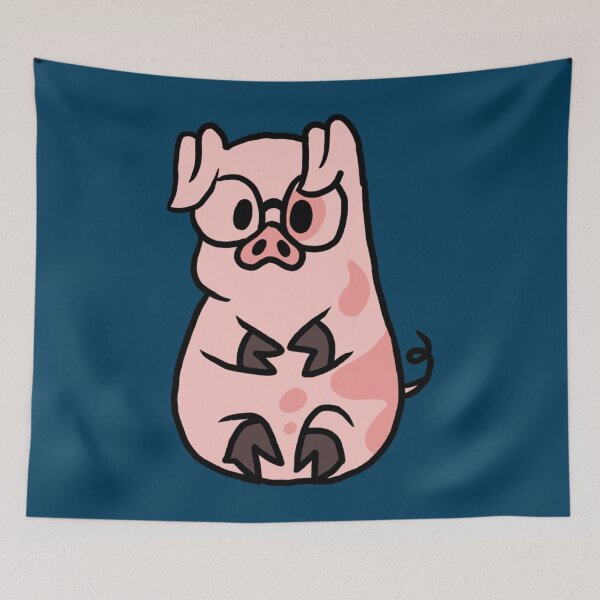 Item preview, Cute Nerd Piggy   designed and sold by ClarenceSimon.