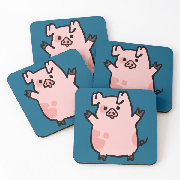 Item preview, Cute Piggy Cartoon   designed and sold by ClarenceSimon.