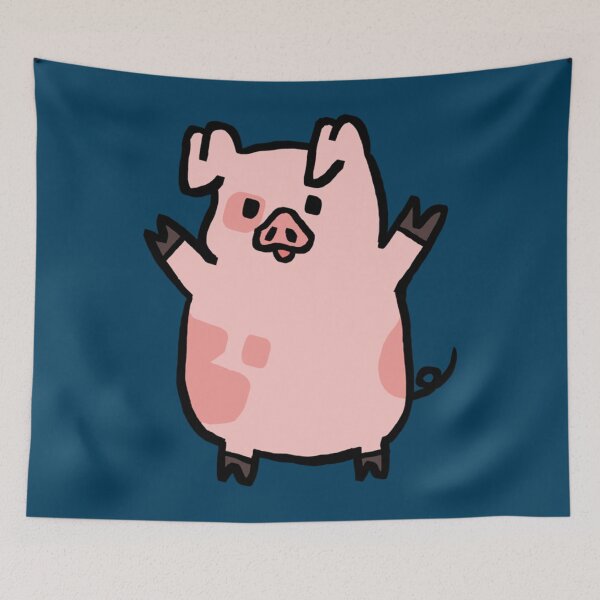 Item preview, Cute Piggy Cartoon   designed and sold by ClarenceSimon.