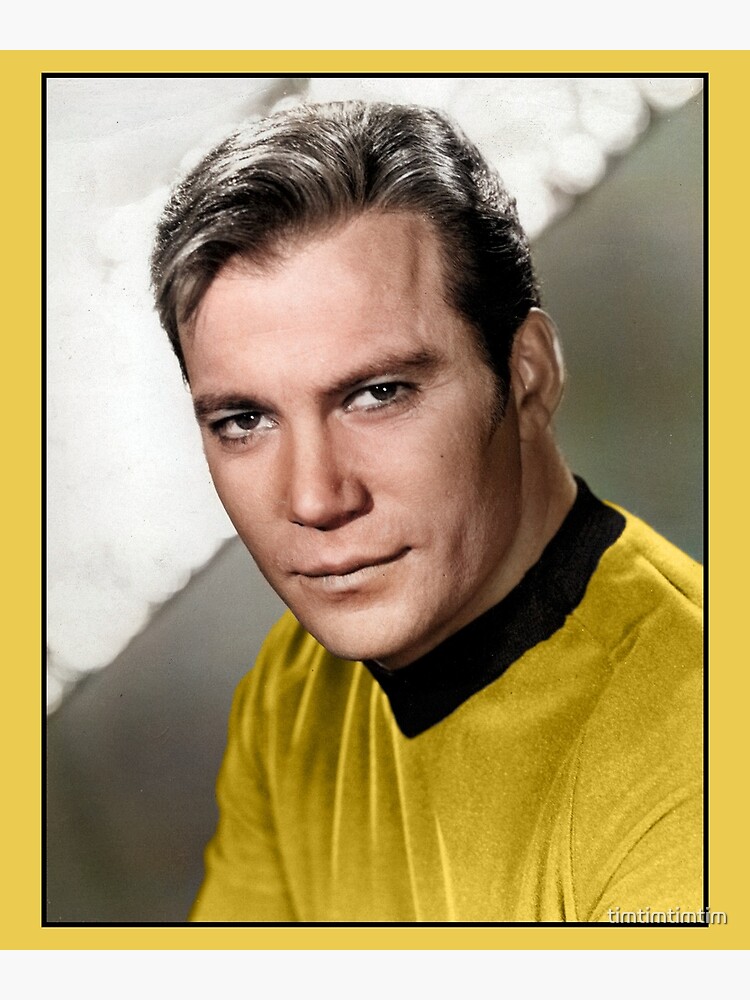 "William Shatner Actor Science Fiction Sci-fi" Poster for Sale by - How Old Is William Shatner? Sci-Fi Legend’s Surprising Age