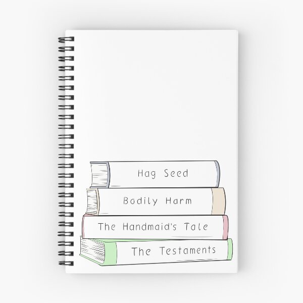 Item preview, Margaret Atwood most popular work, book stack designed and sold by book-buffs.