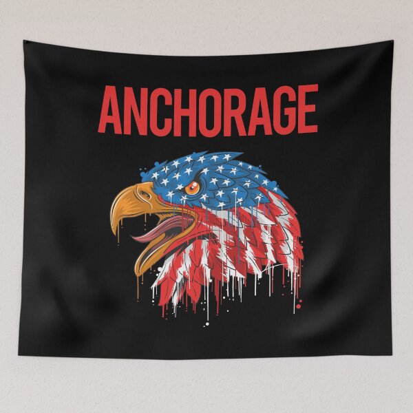 Artikelvorschau, USA-Eagle-Anchorage entworfen und verkauft von maymorto.