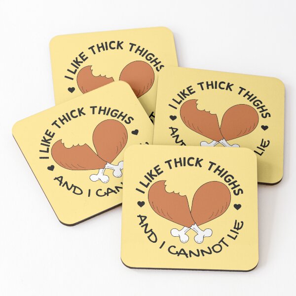 Item preview, i like thick thighs  designed and sold by champagnemoment.