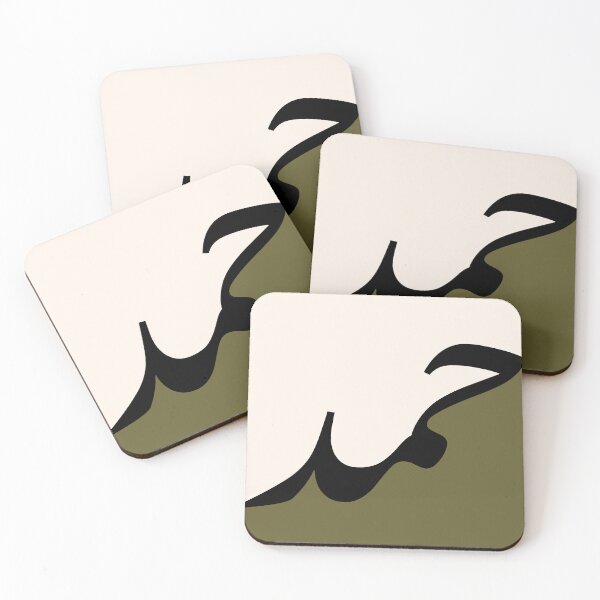 Item preview, Olive Color Hamd حمد Praise Arabic Islamic Calligraphy designed and sold by ZamZamDesign.