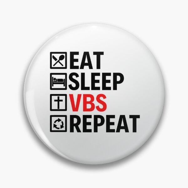 Artikelvorschau, Eat Sleep Vbs Repeat für VBS Survivor Kids entworfen und verkauft von chetan786.