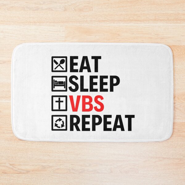 Item preview, Eat Sleep Vbs Repeat For VBS Survivor Kids designed and sold by chetan786.