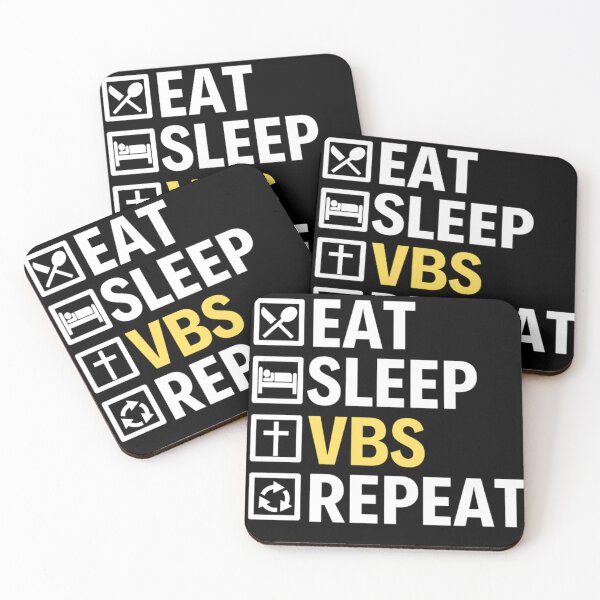 Item preview, Eat Sleep Vbs Repeat For VBS Survivor Kids designed and sold by chetan786.