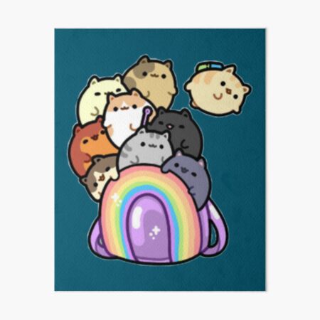 Pusheen The Cat Character Eating Pizza Dream Throw Blanket (Yellow)