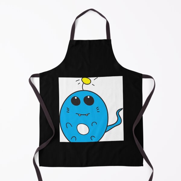 Item preview, Blue Doodle Guy Chiffon Top designed and sold by ClitusSmith.