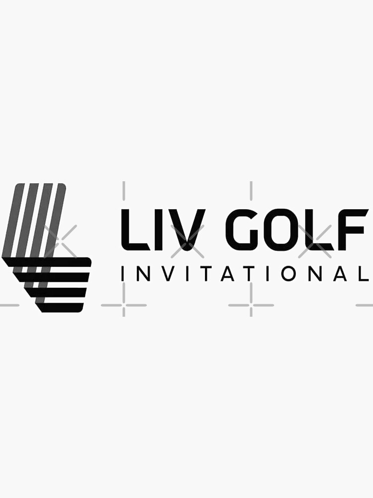 "liv golf liv liv tour" Sticker for Sale by Theblackleo Redbubble