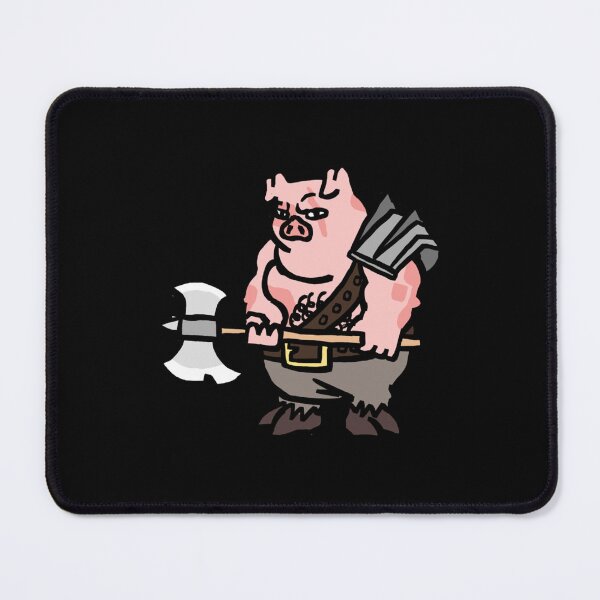 Item preview, Fantasy Tabletop Piggy Barbarian Cute designed and sold by ClitusSmith.