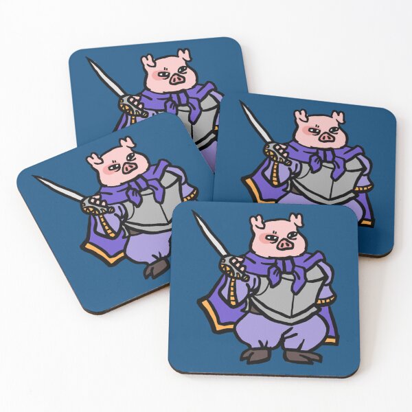 Item preview, Fantasy Tabletop Piggy Fighter Cute   designed and sold by ClitusSmith.