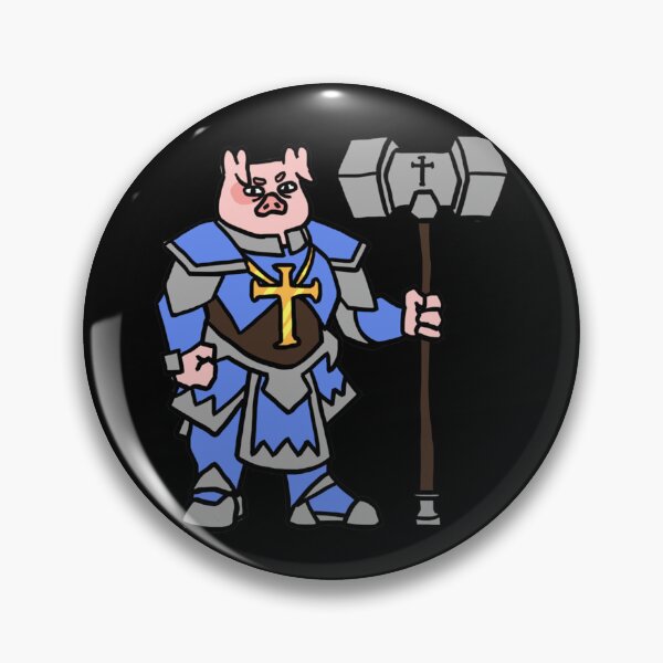 Item preview, Fantasy Tabletop Piggy Paladin Cute   designed and sold by ClitusSmith.