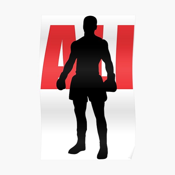 “The Legend Muhammad Ali Silhouette/Perfect Design For Men & Women