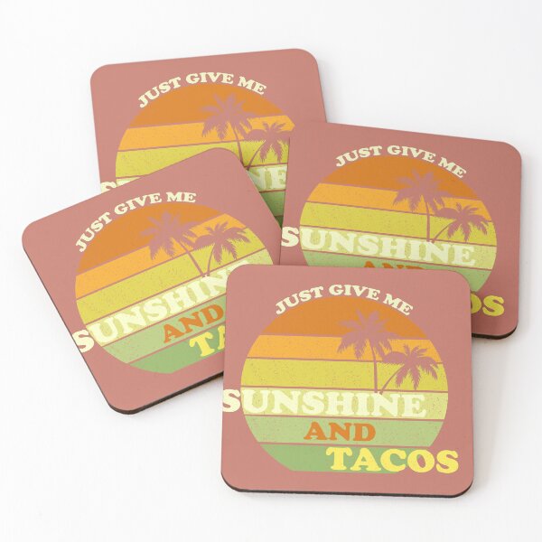 Item preview, Just Give Me Sunshine & Tacos designed and sold by AshStore.