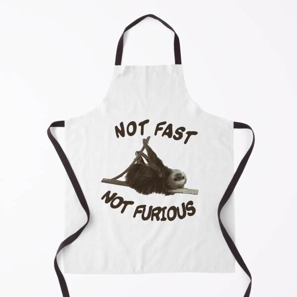 Item preview, Not Fast Not Furious Sloth Funny Saying Joke Sleep designed and sold by CreatDifference.