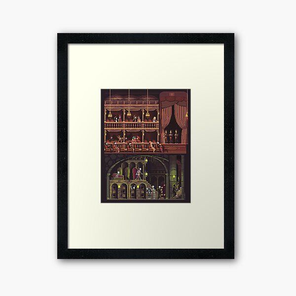 Scene #41: 'Night at the Opera' Framed Art Print