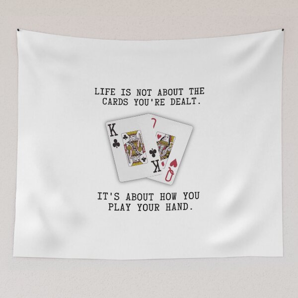 Item preview, Inspirational Saying Playing Cards Poker Quote designed and sold by CreatDifference.