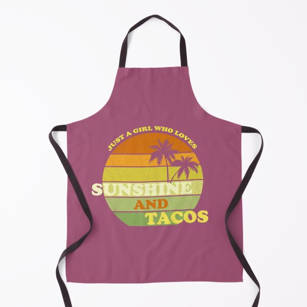 Item preview, Just a girl who loves sunshine and tacos designed and sold by AshStore.