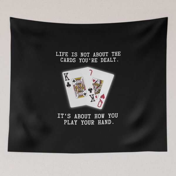 Item preview, Inspirational Saying Poker Playing Cards Quote designed and sold by CreatDifference.