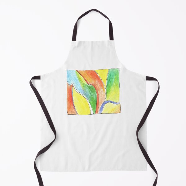 Item preview, Colored pencils abstract painting | hand drawn abstract designed and sold by lausn.