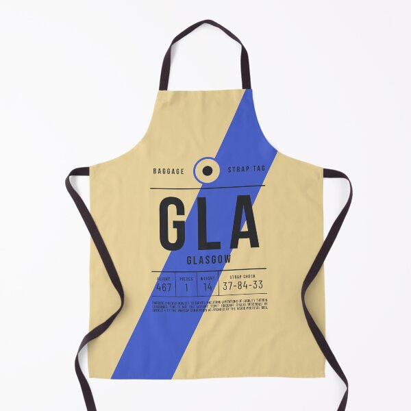 Item preview, Luggage Tag E - GLA Glasgow Scotland UK designed and sold by VoodooCircus.