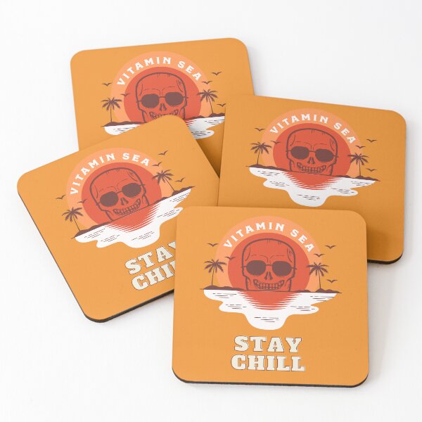 Item preview, sunset summer orange design designed and sold by ketkidesign.