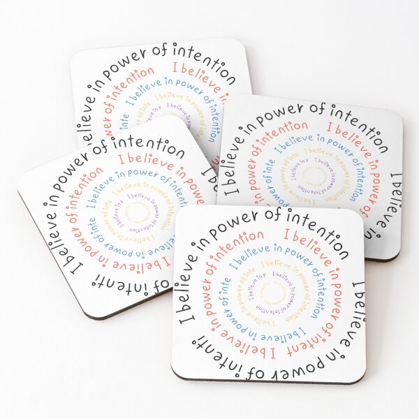 Item preview, I believe in power of intention designed and sold by zzzozzo.
