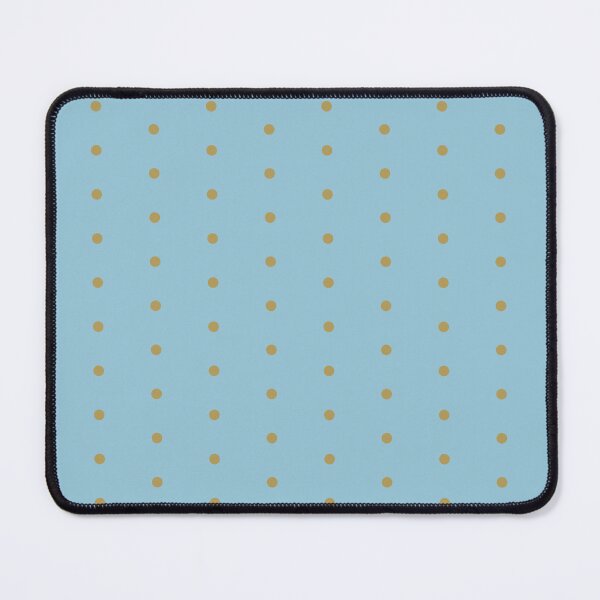 Item preview, Classic Polka Dot_ Golden Medium Blue Pastel Blue Baby Blue designed and sold by mimihuang creations.