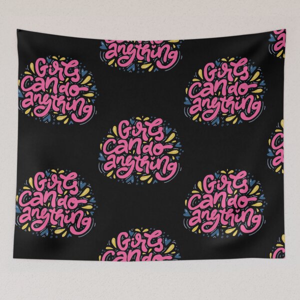 Item preview, Girls Can Do Anything  designed and sold by KathyJohn39372.